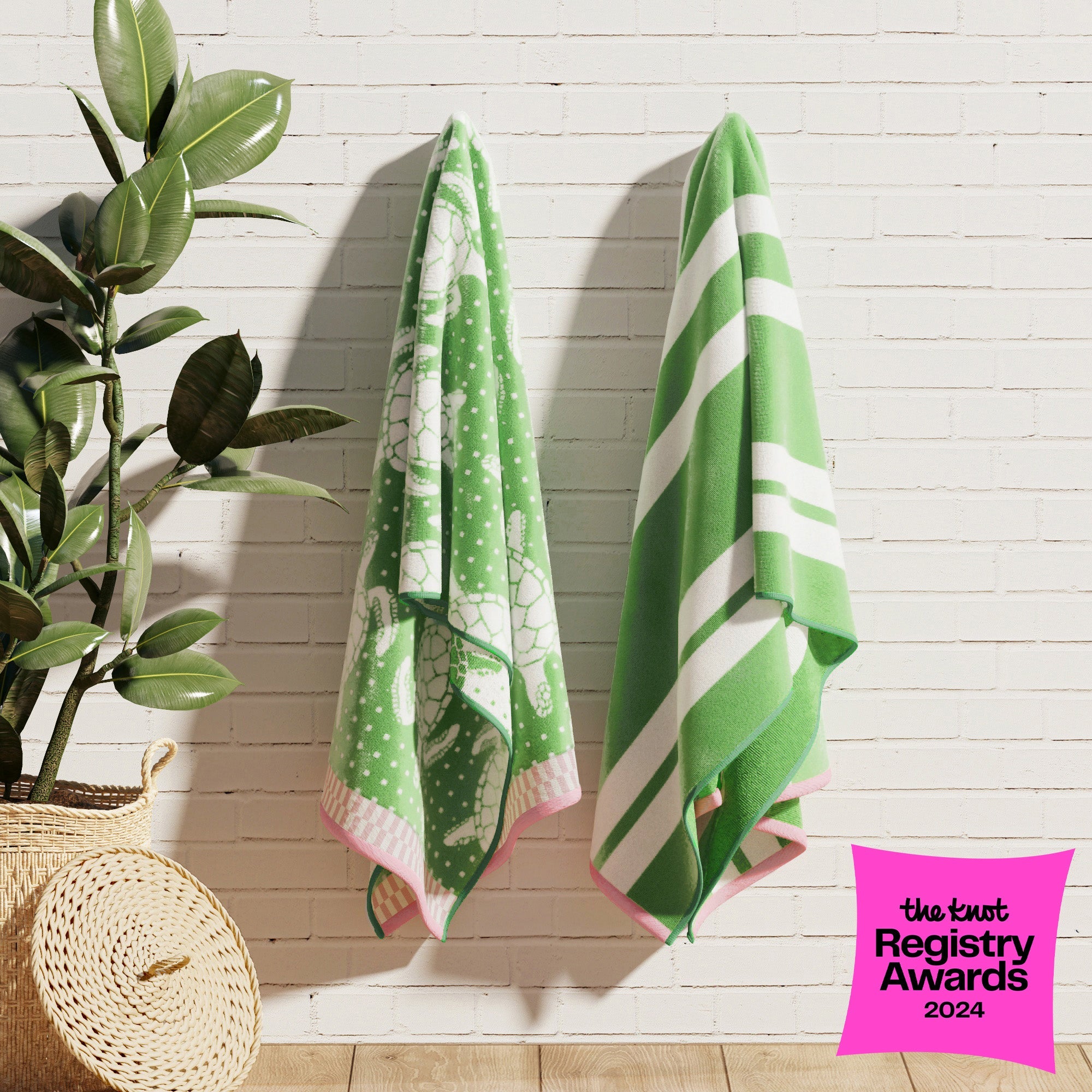 Cotton Velour Beach Towel - Maui Collection - Image 2