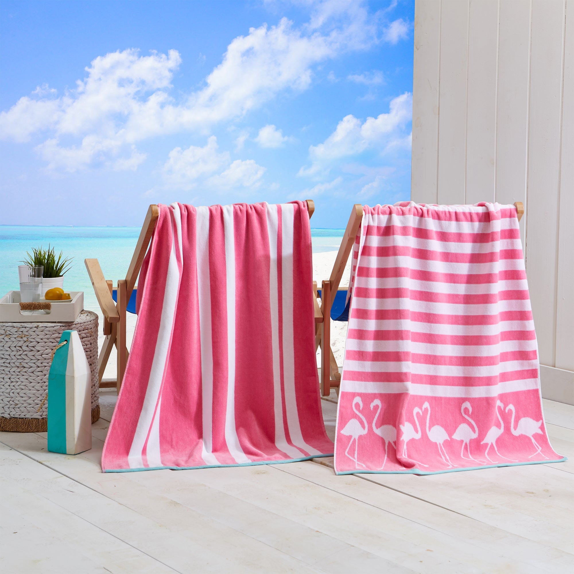 Cotton Velour Beach Towel - Maui Collection - Image 7
